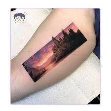Marked on the back silver. Hogwarts Tattoo All Things Tattoo