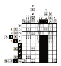 Nonograms is a logic puzzle with simple rules and challenging solutions. Colored Nonogram Example Solved Download Scientific Diagram