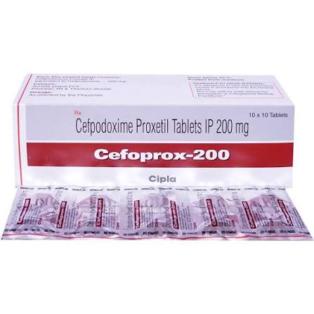 Buy Cefoprox-200 Tablet online | Uses, Side Effects, Price and substitutes | Apollo Pharmacy