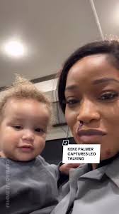 Adorable Moment: Keke Palmer Films Leo Saying "Mama" for the First Time