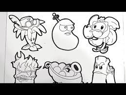All coloring pages » cartoon » plants vs. Magical Coloring Box Plants Vs Zombie Coloringpages Youtube