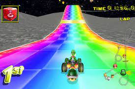 The irrational hatred for peach. Mario Kart Wii Rainbowroad Scout Life Magazine
