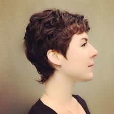 This smooth fairy in slightly natural wavy thick hair is a very flattering style for round / heart. 25 Cool Pixie Cut Hairstyles For Thick Hair Hairdo Hairstyle