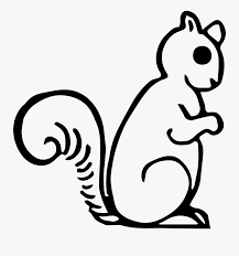 Squirrel clipart black and white. Squirrel Clipart Vintage Chipmunk Clipart Black And White Free Transparent Clipart Clipartkey