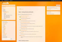 Image result for moodle where is the course administration block in fordson theme