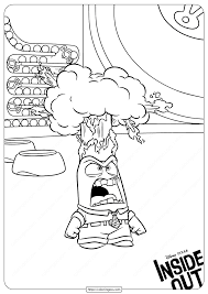 Kids n fun com 42 coloring pages of angry birds. Disney Inside Out Anger Coloring Pages