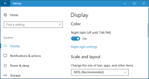 Then, either select sunset to sunrise, or select set hours and enter custom times for the. How To Enable Night Light On Windows 10