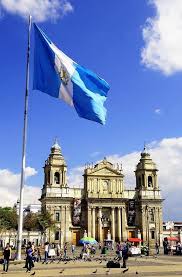 Plaza Central Service Trip Guatemala Flag Guatemala
