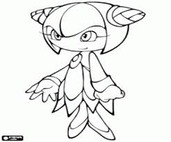 Chaos from the video game sonic. Sonic Coloring Pages Printable Games