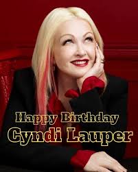 Wishing Cyndi Lauper a happy 72nd Birthday 🎂🎉 Cynthia Ann Stephanie Lauper  is an American singer, songwriter and actress. Known for her distinctive  image, featuring a variety of hair colors and eccentric