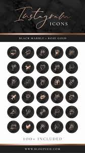 Instagram Story Highlight Icons Instagram Stories Etsy In 2020 Instagram Icons Black Marble Background Instagram Highlight Icons