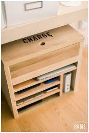 How To Make A Diy Charging Station For Electronic Devices Diy Projects For Bedroom Charging Station Diy Electronic Charging Station
