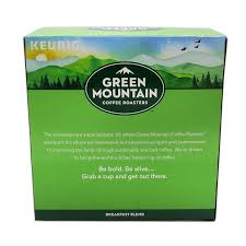 Caramel vanilla cream 24 ct. Green Mountain Coffee Roasters Breakfast Blend Light Roast K Cups 32 0 31 Oz Ea