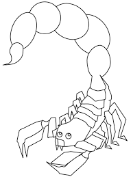Free scorpion coloring pages to print for kids. Free Printable Scorpion Coloring Pages For Kids