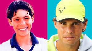 He eventually also even became the youngest man tennis player after boris becker to get to the 3rd round of this coveted. Rafael Nadal From 5 To 30 Years Old Youtube