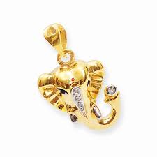 Gold Lord Ganesha Pendant Ganesha Pendant Jewelry Online Shopping Pendant