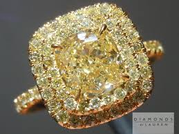 Pin On Fancy Yellow Diamond Rings