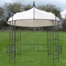 20 results for metal roof gazebo. Metal Gazebo 121 Round Oriental Style