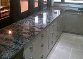 In planning kitchen with black granite and white cabinetry are striking choice by homeowners. Dark Granite Worktop Granite That Works