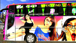 Because so you don't get bored with the design of the livery. Jet Bus Livery Mia Khalifa Edition Bussid Livery Bus Simulator Hd Indian Livery Bus Livery Youtube