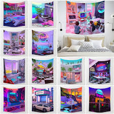 Classic Nostalgia Pastel Wall Tapestry Aesthetics Retro Wave Synthpop Cassette Neon Night Illustrations Wall Hanging Tapestry Printing Polyester Sofa Bedroom Dormitory Living Room Wall Home Decoration Tapestries 130x150cm 145x150cm Wish We hope you enjoy our growing collection of hd images to use as a background or home screen for your smartphone or computer.