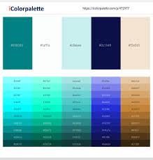 8 Latest Color Schemes With Azure And Midnight Blue Color Tone Combinations 2022 Icolorpalette