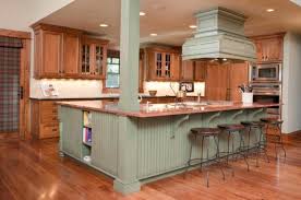 Best Kitchen Colors Gallery Lovetoknow Green Kitchen Island Country Style Kitchen Kitchen Island Different Colour