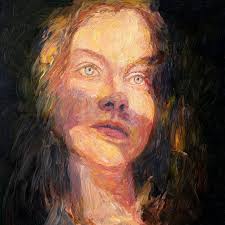 Orange Horizon III Painting by David Uriarte