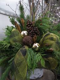 Christmas Container Decorating For The Porch Christmas Urns Outdoor Christmas Planters Christmas Greenery