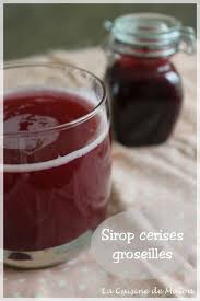 Sirop De Cerises Et Groseilles Express Thermomix La Cuisine De Malou Thermomix Recette Recette Macaron Cerises Au Sirop