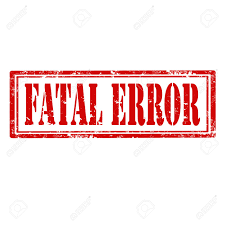 Grunge Rubber Stamp With Text Fatal Error Illustration Royalty Free  Cliparts, Vectors, And Stock Illustration. Image 25523507.