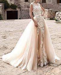 15 Detachable Train Wedding Dresses Under 200 Dollars For Brides Who Want A Removable Train Chiclypoised Wedding Dresses Lace Bridal Gown Wedding Dresses 2017