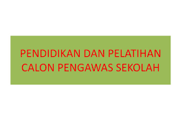 We did not find results for: Pendidikan Dan Pelatihan Calon Pengawas Sekolah Ppt Download