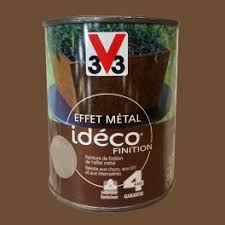 Peinture murale effet rouille 2021 new ideas. V33 Effet Metal Ideco Finition 0 25l Metal Rouille De La Marque V33