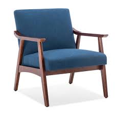 We stock lounge chairs to melbourne, sydney and across australia wide. Belleze Armchair Solid Wood Upholstered Linen Lounge Chair Navy Blue