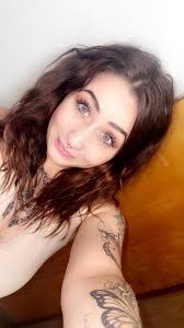 Admiring beautiful eyes and smile