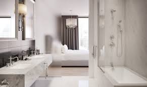 What should i do with a small bathroom? Hotel Bathroom Designs That Bring Luxury To Your Guest S Stay Symmons