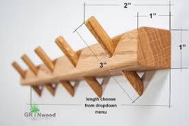 Bathroom Towel Rack Wooden Pegs Towel Hanger Kitchen Etsy Towel Rack Bathroom Wooden Pegs Wall Towel Racks