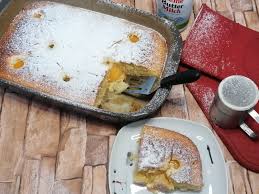 Der buttermilchkuchen rezept mit pfirsich schmeckt mir am besten am gleichen tag, an dem er gebacken wurde. Buttermilchkuchen Mit Pfirsichen Sevi Backt Und Kochelt