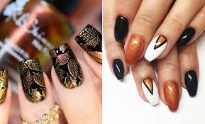 Pay homage to the new semester with a set of nails that resemble some of your notebook papers. 41 Trendy Fall Nail Design Ideas For 2019 Stayglam