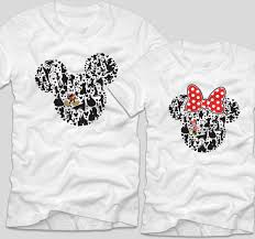 Alege tricourile personalizate de la printly cu cele mai cool imprimeuri romantice. Tricouri Cupluri Mickey Minnie Disney Tricouri Cu Mesaje
