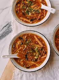 In all cases, the soup contains ingredients to make it both spicy and sour. Hot And Sour Soup Just Like The Restaurants Make It The Woks Of Life
