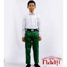 Model baju gamis polos lengan balon dan tambahan belt untuk tampil cool elegan Stln Seragam Madrasah Ibtidaiyah Putra Shopee Indonesia