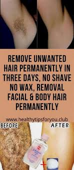 Once the hair has stopped growing, it may not return for months or years. Remove Unwanted Hair Permanently In Three Days No Shave No Wax In 2021 Unwanted Hair Removal Unwanted Hair Unwanted Hair Permanently