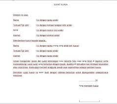 Berbagai contoh surat kuasa pengambilan ijazah baik dan. Contoh Surat Kuasa Pengambilan Ijazah Nusagates
