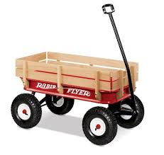 Radio Flyer Full Size All Terrain Steel And Wood Wagon Radio Flyer Wagons Radio Flyer Kids Wagon