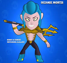 Our brawl stars skins list features all of the currently and soon to be available cosmetics in the game! Skin Idea Oceanic Mortis Brawlstars
