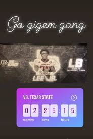 Profile for Texas A&M's OLB Tarian Lee JR