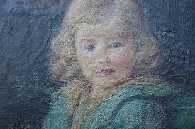 Sold at Auction: Ernest Major, ERNEST LEE MAJOR, American, 1864-1950,  "Portrait of Maud M. Pond and Roger V. Pond"., Oil