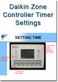 Select the desired zone number you wish to switch on. Ducted Aeromac